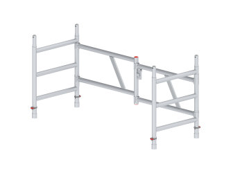 Vouwframe - 0.75 m breedte - 3 sporten - RS TOWER 54