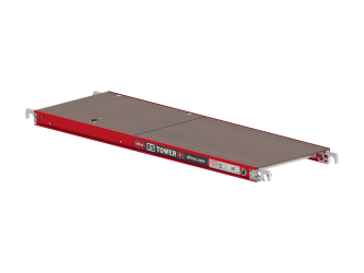 Houten platform - 1.85 m lengte met luik - RS TOWER 4