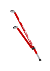 Triangular stabilizer Easy-lock® - red - MiTOWER