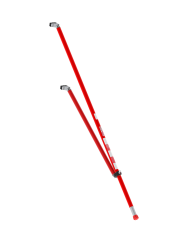 Stabilisateur triangulaire Easy-lock® - rouge - à 4,2 m hauteur de plate-forme - RS TOWER 5