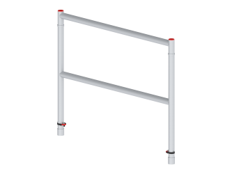 Guardrail frame