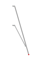 Stabilisateur triangulaire - non revêtu - à 4,2 m hauteur de plate-forme - RS TOWER 4