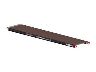 Wooden platform - 3.05 m length without hatch - RS TOWER 5