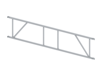 Double garde-corps - 3.05 m longueur - RS TOWER 5