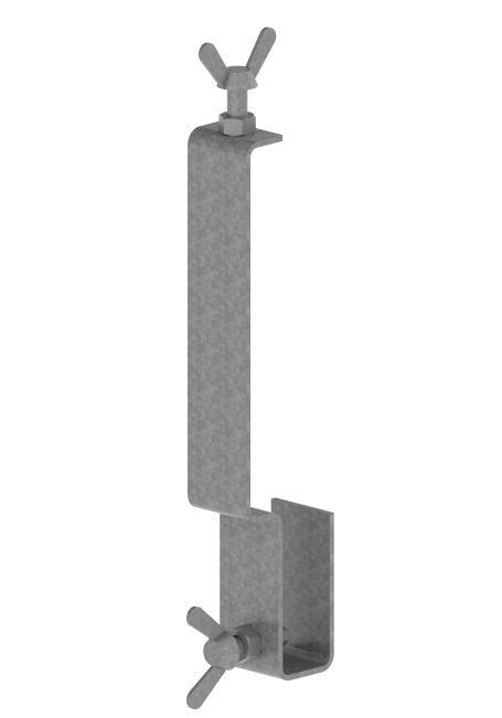 Kantplankset 1.35 x 2.45 m - aluminium - RS TOWER 5