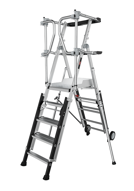 RolGuard platform ladder 5/7 treads