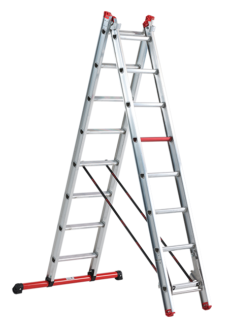 Atlas combination ladder - 2 x 8 rungs