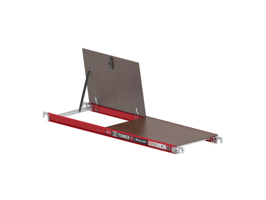 Houten platform - 1.85 m lengte met luik - RS TOWER 4