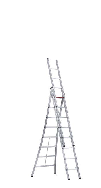 Ventoux échelle transformable - 3 x 8 échelons