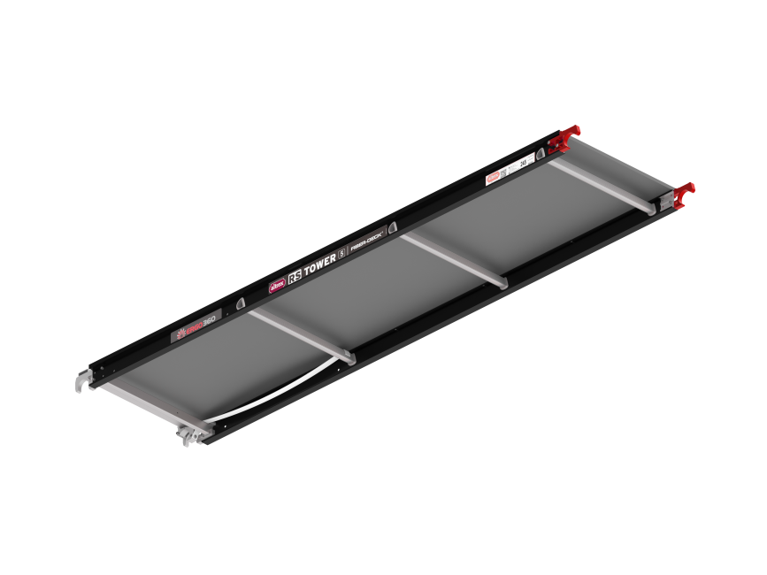 Plate-forme Fiber-Deck® - 2.45 m longueur sans trappe - RS TOWER 5