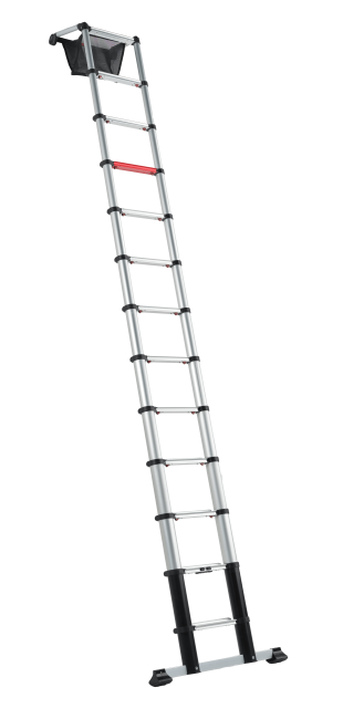 TL Smart Up Pro telescopic ladder - 1 x 11 rungs