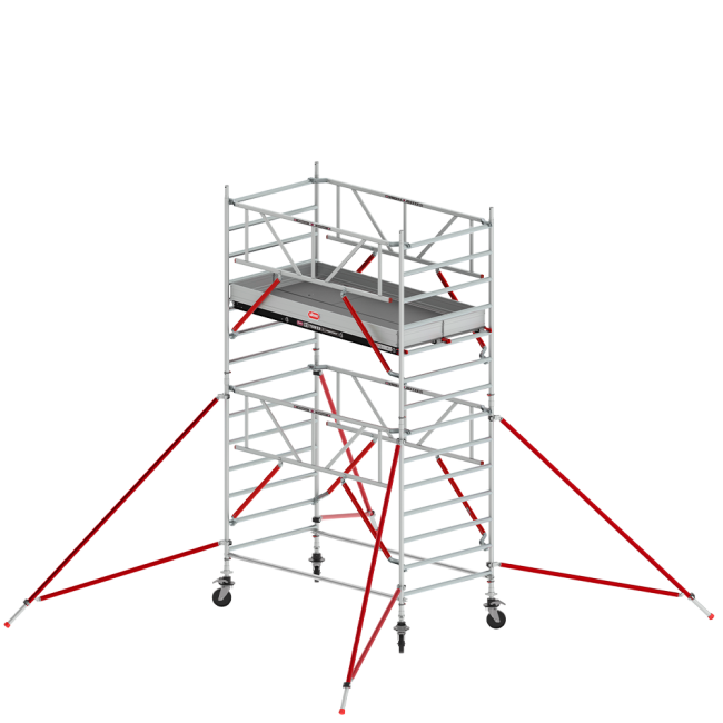 RS TOWER 52-S andamio - 5.20 m altura de trabajo - 1.35 m ancho - 2.45 m Fiber-Deck® plataforma - Safe-Quick®