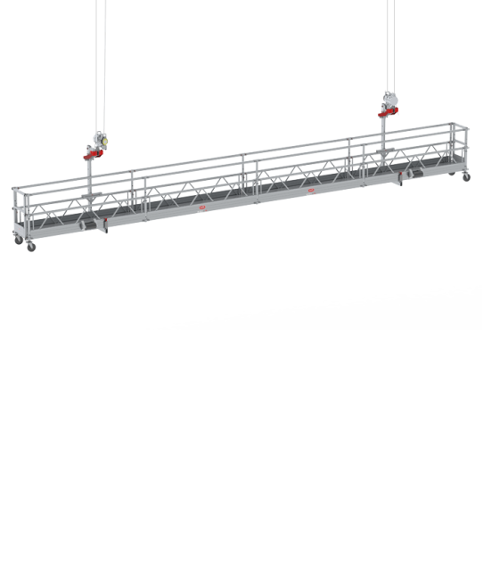 Nacelle suspendue modulaire (MHB) 60 - 1 m longueur - support d'extrémité