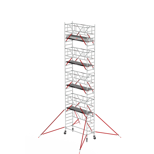 RS TOWER 51 PLUS-S rolsteiger - 10.20 m werkhoogte - 0.90 m breed - 3.05 m houten platform - Safe-Quick®
