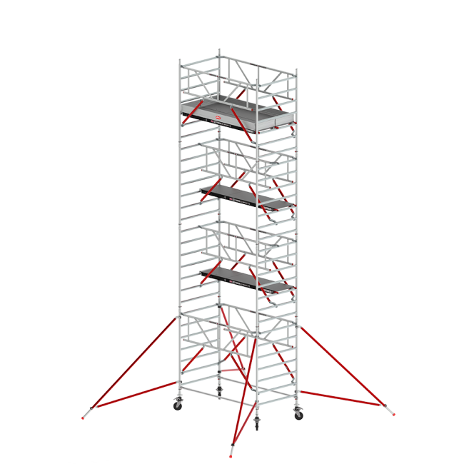 RS TOWER 52-S andamio - 9.20 m altura de trabajo - 1.35 m ancho - 2.45 m Fiber-Deck® plataforma - Safe-Quick®
