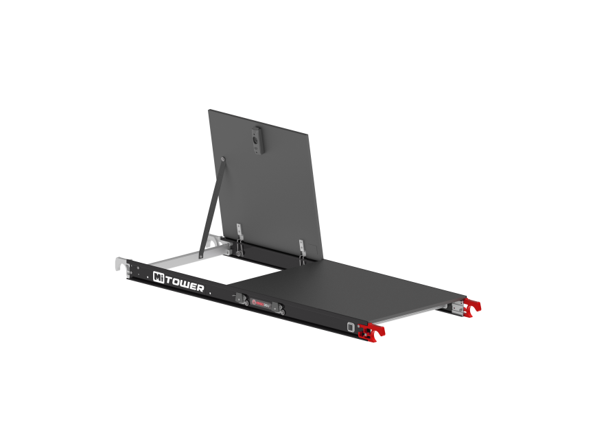 Fiber-Deck® platform - 1.65 m lengte met luik - MiTOWER PLUS