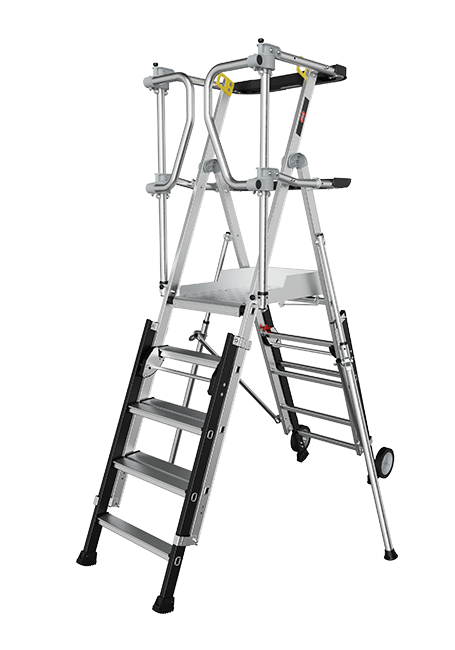 RolGuard platform ladder 5/7 treads