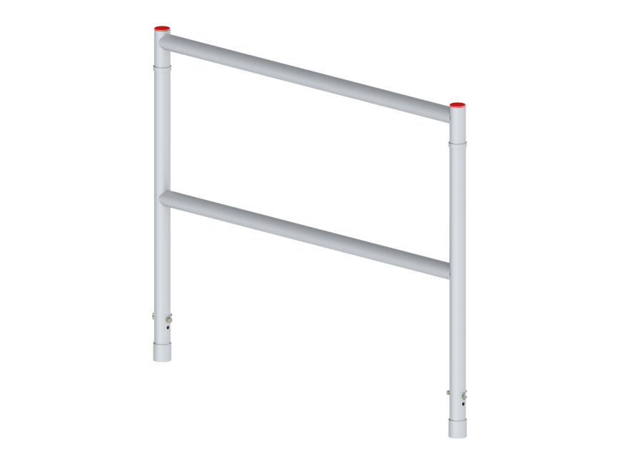 Guardrail frame - 1.35 m width - 2 rungs - RS TOWER 5