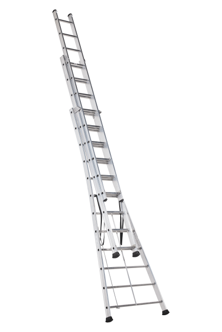 Kibo échelle transformable - 3 x 12 échelons