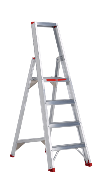 Sierra enkel oploopbare trapladder (SEO) - 4 treden