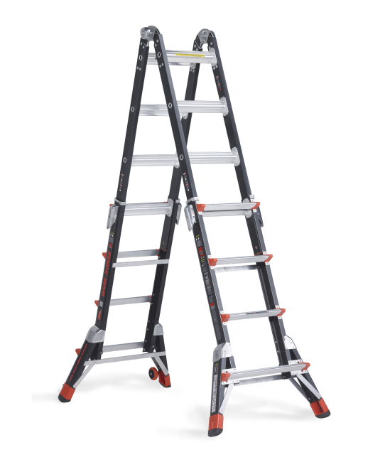 Dark Horse folding ladder - 4 x 4 rungs