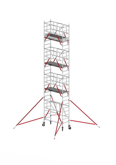 RS TOWER 54-S kamersteiger - 8.80 m werkhoogte - 0.75 m breed - 1.85 m houten platform - Safe-Quick®