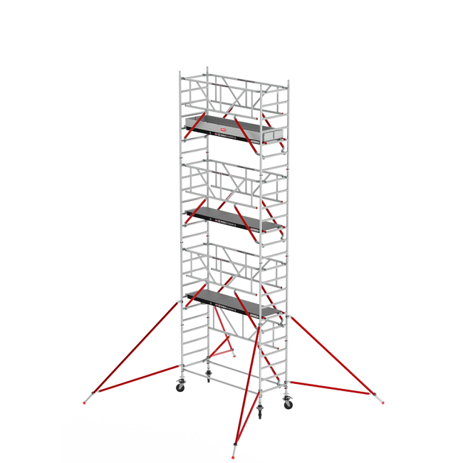 RS TOWER 51 PLUS-S rolsteiger - 8.20 m werkhoogte - 0.90 m breed - 2.45 m Fiber-Deck® platform - Safe-Quick®