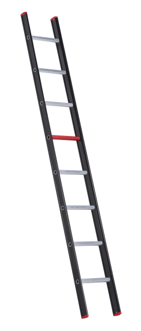 Nevada enkel rechte ladder - 1 x 8 sporten