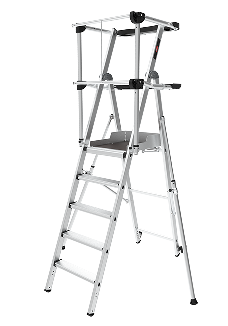 RolShield platform ladder 4 treads