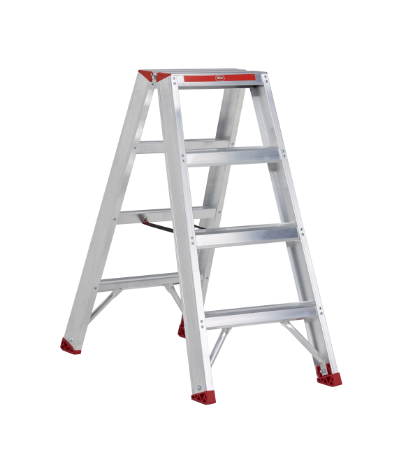 Sierra dubbel oploopbare trapladder (SDO) - 4 treden
