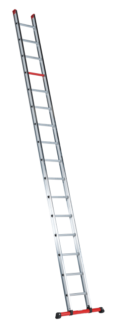 Atlas single straight ladder - 1 x 12 rungs