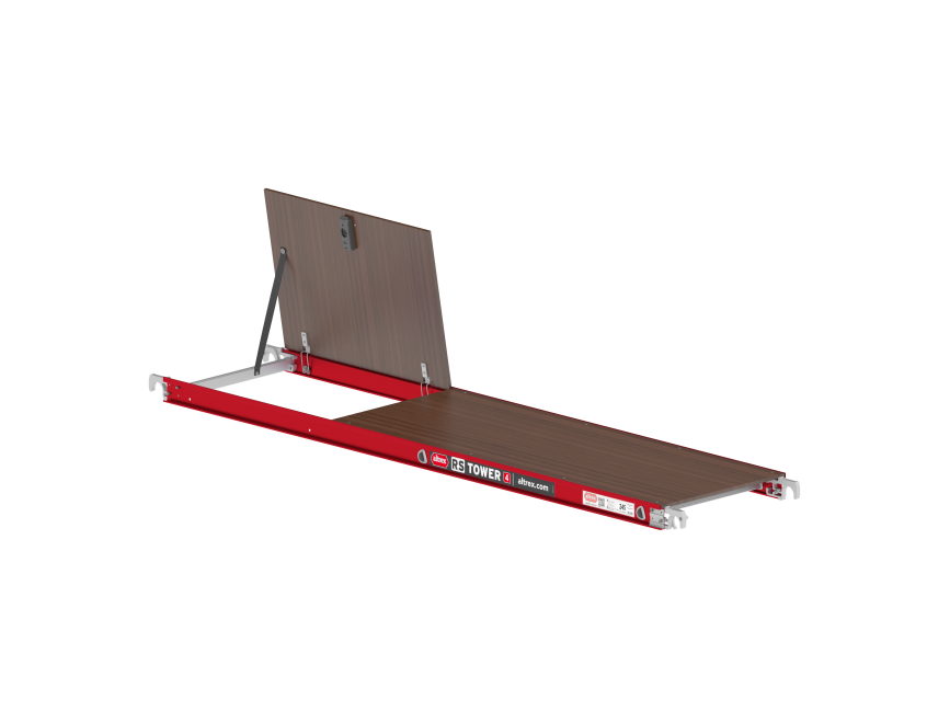 Plataforma de madera - 2.45 m longitud con trampilla - RS TOWER 4