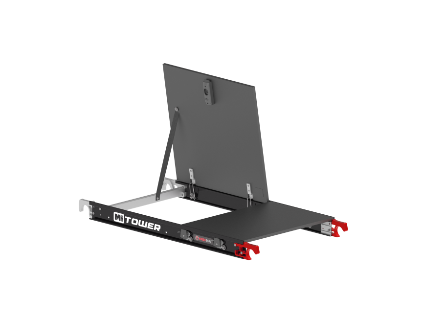 Plate-forme Fiber-Deck® - 1.20 m longueur avec trappe - MiTOWER