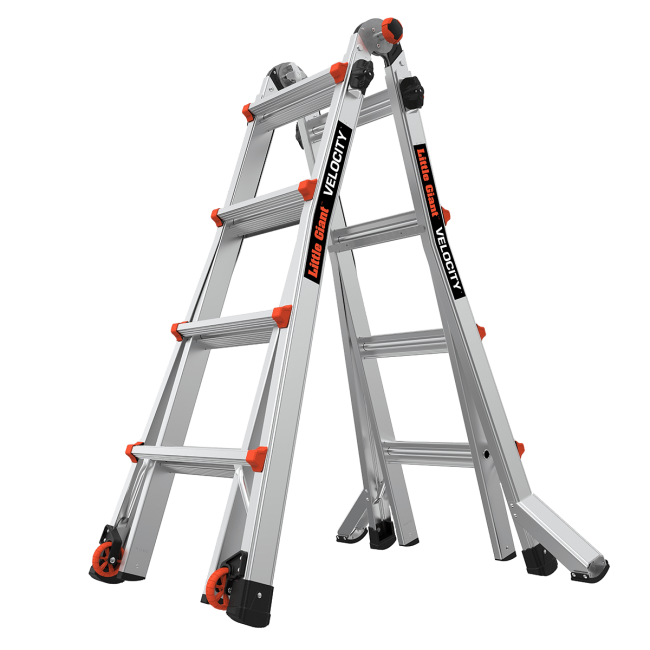 Velocity folding ladder - 4 x 4 rungs