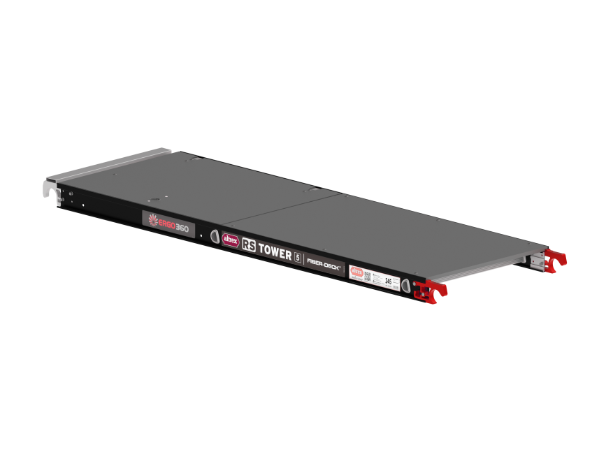 Plate-forme Fiber-Deck® - 1.85 m longueur avec trappe - RS TOWER 5