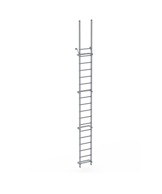 Everest échelle à crinoline - 1 x 22 échelons