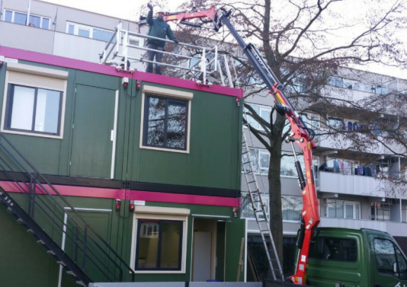 Verrijdbare dakrandbeveiliging materieeldiensten