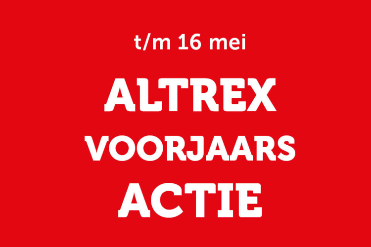 Homepagina widget voorjaarsactie