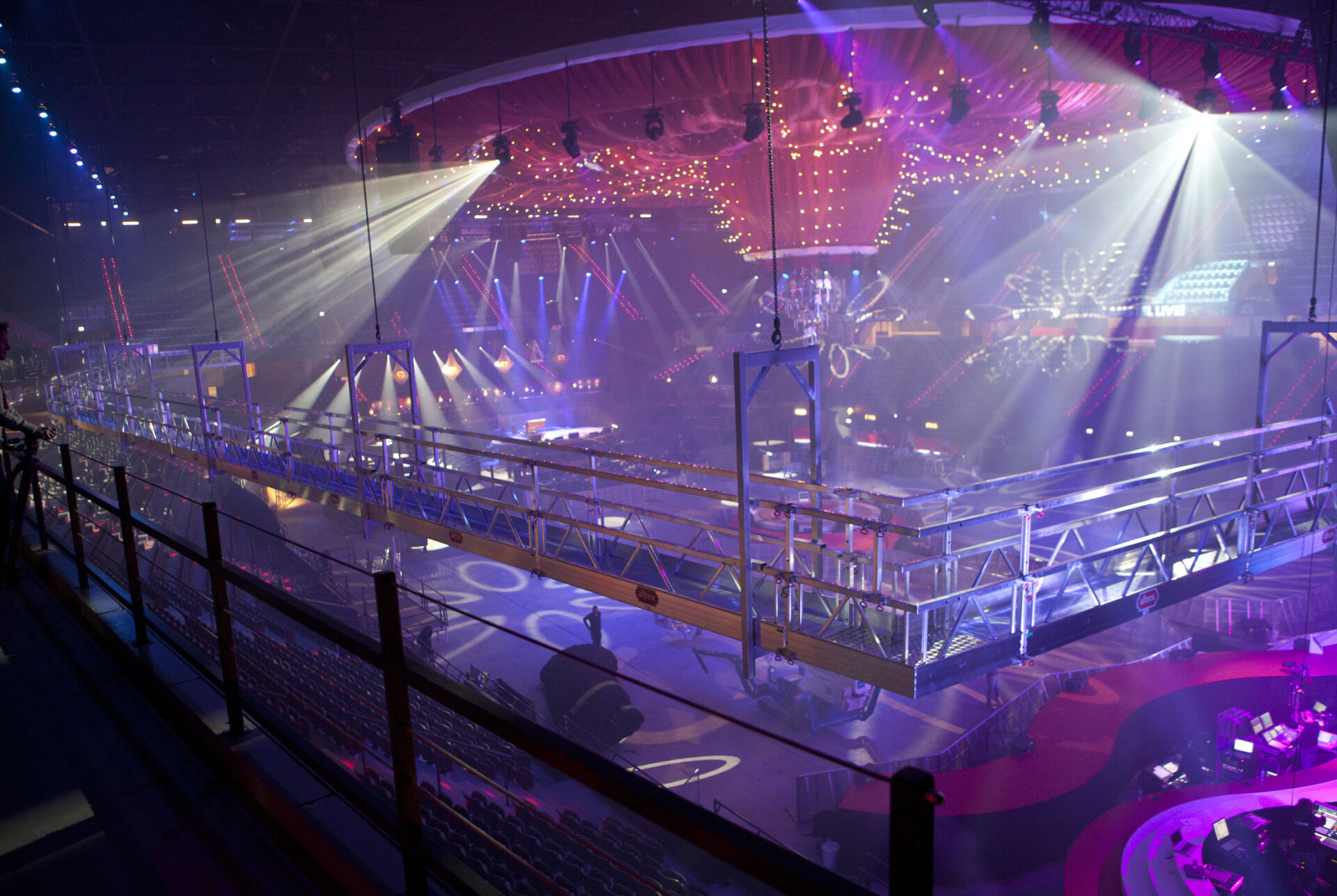 Altrex hangbrug Vrienden van Amstel Live